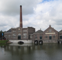Photo of the De Vier Noorder Koggen steam pumping station